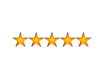 Facebook - 5 star review  rating logo facebook white